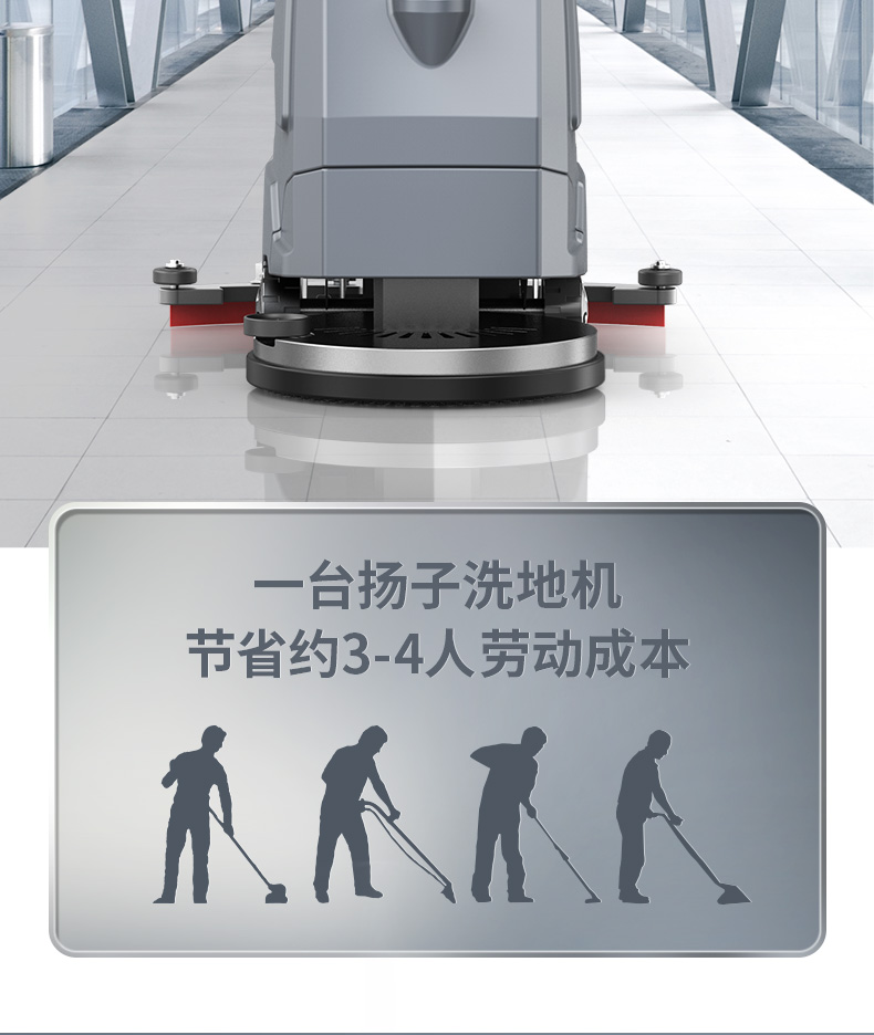 揚子X4手推式洗地機(圖8) 揚子X4手推式洗地機(圖8)