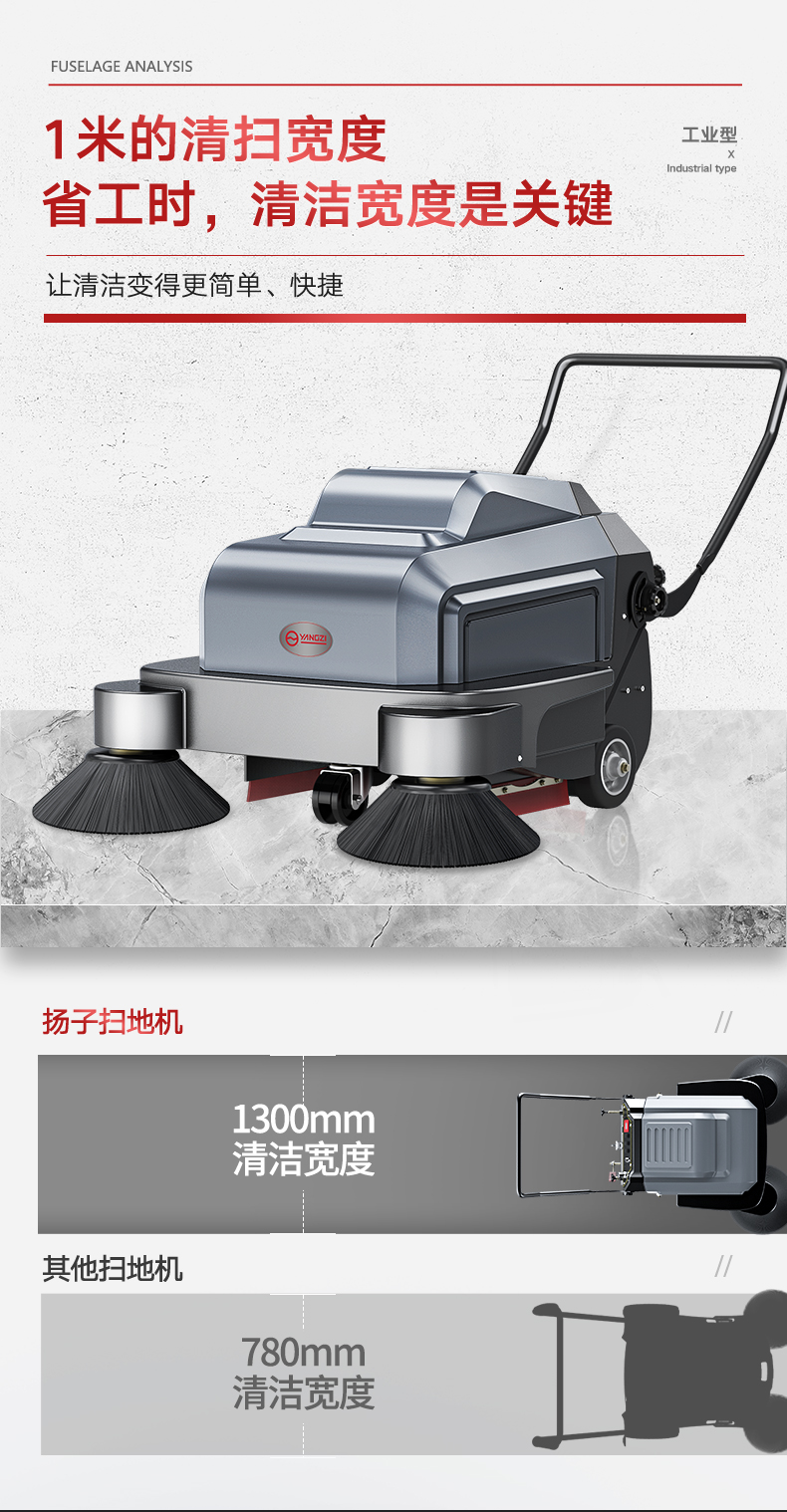 揚(yáng)子S3手推式掃地機(jī)(圖7) 揚(yáng)子S3手推式掃地機(jī)(圖7)